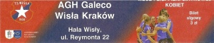 Bilet na mecze "u siebie", w sezonie 2012/13.