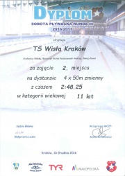 2016.12.10 Sobota Pływacka runda III, Kraków, Reymonta 22.