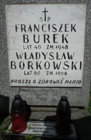 Grób Władysław Borkowskiego na Cmentarzu Rakowickim