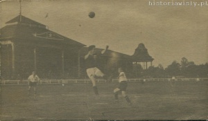 1925.07.19 Polska - Węgry 0:2 - reprezentacja Polski po raz pierwszy na stadionie Wisły
