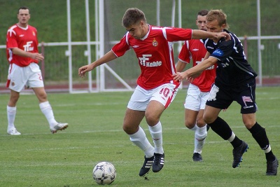 2008. W meczu młodej ekstraklasy w pojedynku derbowym.
