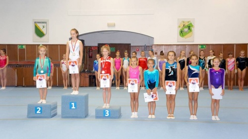Turniej Młodości (wielobój), Daria Kowalska II miejsce, Monika Kucab III miejsce, Jagoda Pałys VIII miejsce