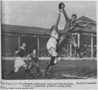 Debiut w meczu z Pogonią - 9 września 1926