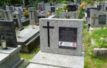 Grób Władysława Szewczyka na Cmentarzu Rakowickim