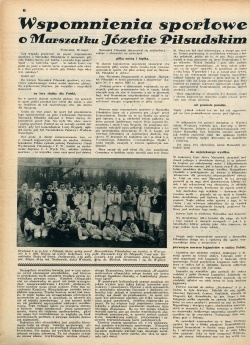 1935 Artykuł Raz, Dwa, Trzy po śmierci Marszałka