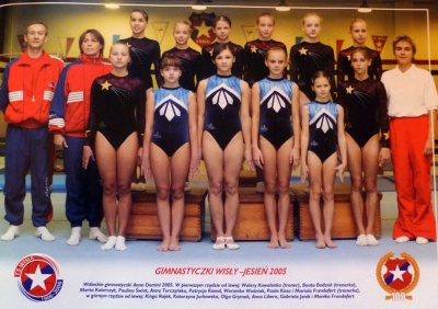 Gimnastyczki Wisły 2005