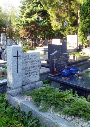 Grób Jana Lipowskiego w Zakopanem.