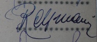 Podpis Reymana.