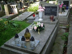 Grób Kazimierza Koluta na Cmentarzu Rakowickim (14.08.2010)