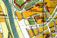 Wycinek mapy z 1940 r.