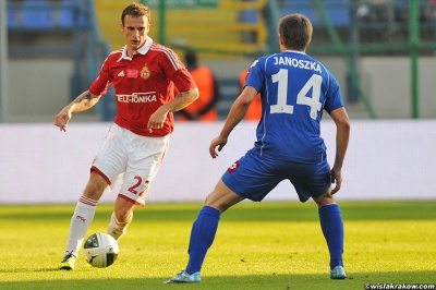 Marko Jovanović znalazł się w "11" kolejki. [Foto: Rafał Rusek/wislakrakow.com]