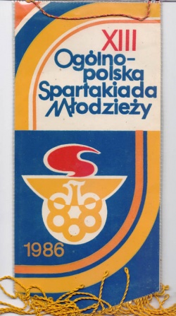 XIII Ogólnopolska Spartakiada Młodzieży 1986.