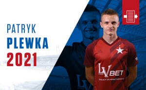 22.08.2018 Patryk Plewka podpisał z Wisłą kontrakt obowiązujący do 2021 r.
