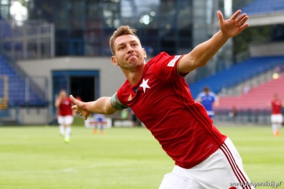 Pierwsza bramka Mateusza Zachary w oficjalnym meczu w barwach Wisły.