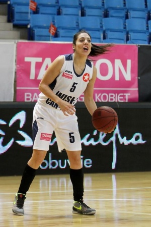 Pierwszy mecz po kontuzji zagrała Cristina Ouvina.