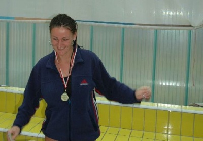 I miejsce 50 i 100m stylem klasycznym w Zimowych Mistrzostwach Polski w Pływaniu Masters Kozienice 2006