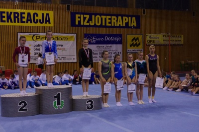 Medalistki w wieloboju: Bieda Maria (złoty medal), Borkowska Aleksandra (srebrny medal), Julia Solarz (brązowy medal), Klara Kopeć (piąte miejsce), Dominika Woźniak (ósme miejsce)