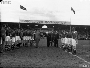 1936.05.24 Wisła Kraków - Chelsea Londyn 1:0