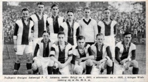 Najlepsza drużyna Antwerpii, F.C. Antwerp, mistrz Belgii na rok 1931, wicemistrz na rok 1932.