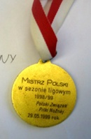 Medal za mistrzostwo Polski.