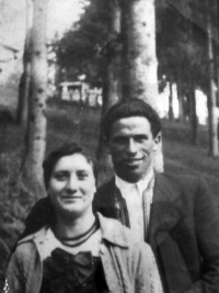 Wojciech Piecyk z żoną.
