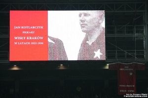 W ramach projektu Powrót Legend uhonorowano Jana Kotlarczyka.[Foto: Grzegorz Migdał/wislakrakow.com]