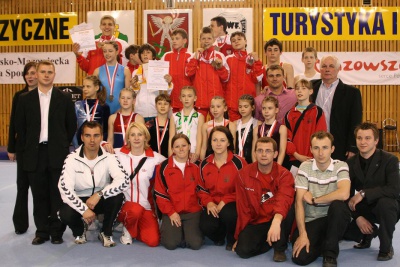 Reprezentacja Krakowa (TS Wisła, KS Korona, AZS AWF) na XVI Ogólnopolskiej Olimpiadzie Młodzieży, Biała Podlaska 2010