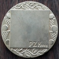 Złoty medal Mistrzostw Polski w koszykówce kobiet (sezon 1984/1985).Ze zbiorów Marty Starowicz.