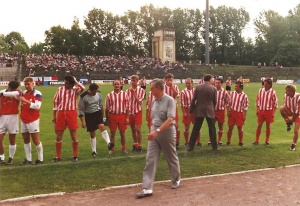 Mecz derbowy oldbojów w 1993