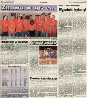 Dziennik Polski 2004-10-15Ze zbiorów Jolanty Janiszewskiej