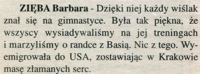 Fragment artykułu "Alfabet przyjazny Adama Musiała" z Kuriera Codziennego" 1997.