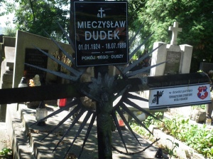 Grób Mieczysława Dudka na Cmentarzu Salwatorskim