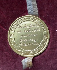 Medal Teofila Kowalskiego za Mistrzostwo Polski, Łódź 1958.