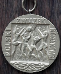 Złoty medal MP 1984. Ze zbiorów Marty Starowicz.