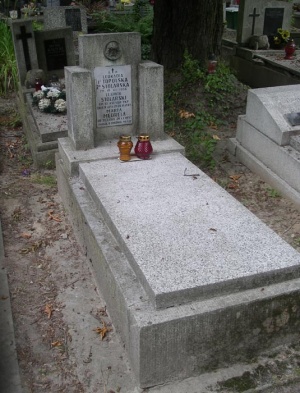 Grób Ludwika Stolarskiego na Cmentarzu Rakowickim