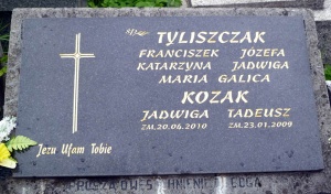 Grób Tadeusza Kozaka w Zakopanem.