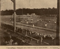 Mecz Polska-Węgry na stadionie Wisły, 1925 rok