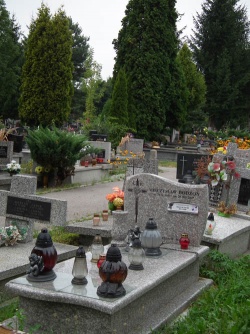 Grób Mieczysława Bodzonia na Cmentarzu Batowickim