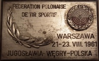 Jugosławia-Węgry-Polska, 21-23.08.1961, Warszawa.