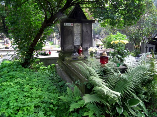 Grób Zbigniewa Hegerle na Cmentarzu Rakowickim