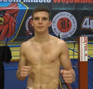 Dawid Suchecki, 2015.Źródło: bokser.org