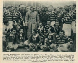 1924 w Trakcie meczu Wisła-Pogoń