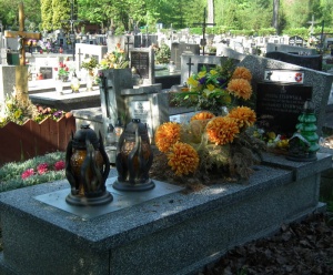Grób Kazimierza Cisowskiego na Cmentarzu Rakowickim