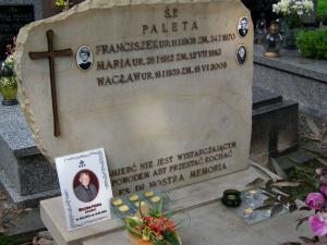 Grób Wacława Palety na Cmentarzu Rakowickim