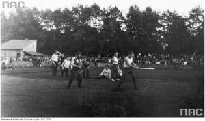Pokazowy mecz baseballa, sierpień 1925