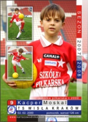 Kacper Moskal w sezonie 2007/2008