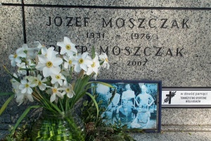 Grób Józefa i Piotra Moszczaków na Cmentarzu Rakowickim