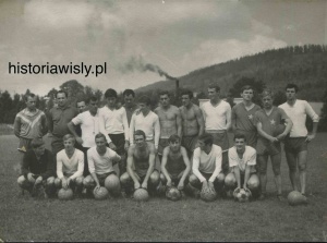 Wiślacy na obozie w Węgierskiej Górce. Lata 1967