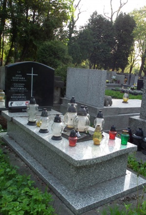 Grób Stanisława Koziarskiego na Cmentarzu Rakowickim