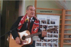 Zbigniew Lech w trakcie opłatka Rady Seniorów 2013